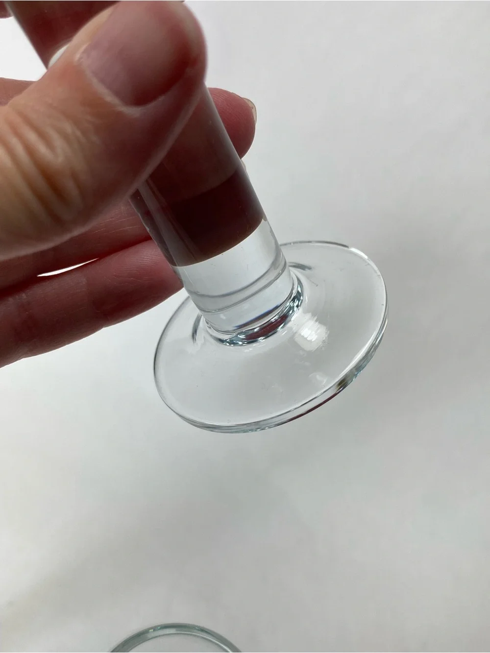 Set 4 Norwegian Linie Aquavit MCM Mid Century Modern Clear Glass Shot Glasses